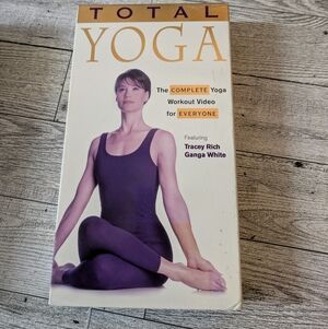 Total Yoga Workout VHS Video - Purple Cover